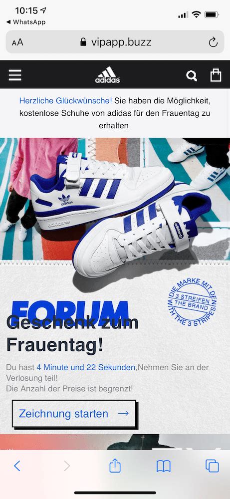 adidas schuhe frauentag kettenbrief|Adidas.